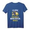 Kinder Ich werde Großer Bruder 2023 Bagger T-Shirt - Stolzes Geschenk für zukünftige große Brüder, ideal für Jungen, die bald Geschwister werden