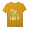 Kinder Ich Werde Großer Bruder 2023 Dino T-Shirt – Lustiges Geschwister Outfit zur Schwangerschaftsverkündung für Jungen