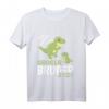 Kinder Ich Werde Großer Bruder 2023 Dino T-Shirt – Lustiges Geschwister Outfit zur Schwangerschaftsverkündung für Jungen