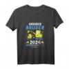 Kinder Großer Bruder 2024 T-Shirt - Stolzes Geschenk für den baldigen großen Bruder, ideales Geschenk für Jungen und Geschwisterankündigung