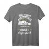 Nur Die Besten Brüder Werden Zum Onkel Befördert T-Shirt – Perfektes Geschenk zur Geburt, Weihnachten & Geburtstag für Onkel, Brüder & Patenonkel