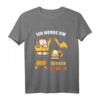 Ich Werde Großer Bruder 2024 Bagger T-Shirt - Süße Schwangerschaftsankündigung für den großen Bruder