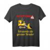 Kinder Bald Großer Bruder T-Shirt mit Bagger - Lustige Babyankündigung und Geschenk für den ersten Bruder