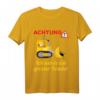 Kinder Bald Großer Bruder T-Shirt mit Bagger - Lustige Babyankündigung und Geschenk für den ersten Bruder
