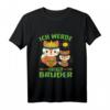 Kinder Ich Werde Großer Bruder Indianerfuchs Geschwister Outfit T-Shirt – Perfektes Geschenk zur Schwangerschaftsankündigung und für bald große Brüder