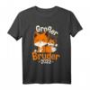 Ich werde Großer Bruder 2023 Fuchs Kinder Schwangerschaft T-Shirt – Lustiges Geschenk zur Geschwisterankündigung, Babyparty & Baby Shower