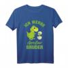 Ich werde Großer Bruder werden Dinosaurier T-Shirt - Süßes Geschenk zur Geburt oder Geschwisterankündigung für Kinder