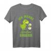 Ich werde Großer Bruder werden Dinosaurier T-Shirt - Süßes Geschenk zur Geburt oder Geschwisterankündigung für Kinder