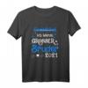 Kinder Ich werde Großer Bruder 2021 - Herz T-Shirt zur Geschwisterankündigung & Geburtstagsgeschenk für stolze große Brüder