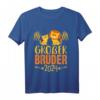 Kinder großes Bruder T-Shirt 2024 mit Löwe Motiv – Perfekt für den werdenden großen Bruder