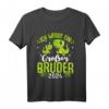 Ich werde ein großer Bruder 2024 Dinosaurier T-Shirt - Süßes Geschwister-Outfit für den großen Bruder