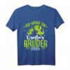 Ich werde ein großer Bruder 2024 Dinosaurier T-Shirt - Süßes Geschwister-Outfit für den großen Bruder