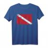 Vintage Distressed Tauchen Dive Flagge Diver Geschenk T-Shirt für Wasser-Sportliebhaber & Taucher – Perfektes Geschenk zum Geburtstag & Weihnachten