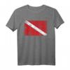 Vintage Distressed Tauchen Dive Flagge Diver Geschenk T-Shirt für Wasser-Sportliebhaber & Taucher – Perfektes Geschenk zum Geburtstag & Weihnachten