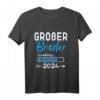 Kinder Großer Bruder Loading 2024 T-Shirt – Perfektes Geschenk für den großen Bruder, Geburtstags- und Schwangerschaftsanzeige