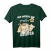 Kinder Ich Werde Ein Großer Bruder 2022 - Süßes Löwen T-Shirt zur Schwangerschaftsankündigung für den großen Bruder, Oma, Opa & Familie