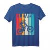 11. Geburtstag Cooles Kinder Mountainbike T-Shirt mit Retro Design – Perfekt für Downhill Biker, MTB Fans und Geburtstagsüberraschung für Jungs und Mädchen