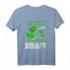 Kinder Ich werde großer Bruder 2022 Dinosaurier Baby T-Shirt – Lustiges Geschenk für den baldigen großen Bruder, perfekt für die Schwangerschaftsfreude
