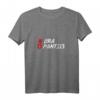 No Bra No Panties Club #freethegirls Lustiges Damen T-Shirt als Geschenk für Junggesellinnenabschied, Fasching & Festivals
