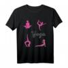 Yoga Fit durch's Leben Turnen T-Shirt – Perfektes Geschenk für Yoga, Buddha, Namaste Fans zu Weihnachten & Geburtstag