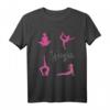 Yoga Fit durch's Leben Turnen T-Shirt – Perfektes Geschenk für Yoga, Buddha, Namaste Fans zu Weihnachten & Geburtstag