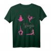Yoga Fit durch's Leben Turnen T-Shirt – Perfektes Geschenk für Yoga, Buddha, Namaste Fans zu Weihnachten & Geburtstag