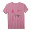 Yoga Fit durch's Leben Turnen T-Shirt – Perfektes Geschenk für Yoga, Buddha, Namaste Fans zu Weihnachten & Geburtstag