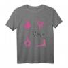 Yoga Fit durch's Leben Turnen T-Shirt – Perfektes Geschenk für Yoga, Buddha, Namaste Fans zu Weihnachten & Geburtstag
