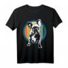 Vintage Französische Bulldogge T-Shirt – Lustiges Geschenk für Hunde- und Bulldoggenliebhaber zu Geburtstag, Weihnachten, Oma, Opa, Mutter oder Vater