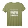 Single bleiben und Stress vermeiden T-Shirt - Lustiges Geschenk für Frauen, Männer, Freunde, Familie und Kollegen