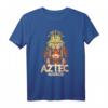 Azteken Kriegerkönig Mexiko T-Shirt - Kulturelles Geschenk für Geschichts- und Kunstliebhaber, perfekte Erinnerung an alte Zivilisationen