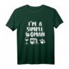 Simple Woman Wine Camping Van Paw T-Shirt – Lustiges Outdoor & Camper Geschenk für Frauen, Hunde- und Katzenliebhaber, Perfekt für Camping, Hiking & Abenteuer