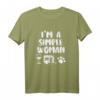 Simple Woman Wine Camping Van Paw T-Shirt – Lustiges Outdoor & Camper Geschenk für Frauen, Hunde- und Katzenliebhaber, Perfekt für Camping, Hiking & Abenteuer