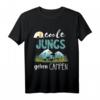 Coole Jungs Gehen Campen T-Shirt - Lustiges Wohnwagen & Camper Design, Perfekt für Camping, Urlaub & Naturabenteuer