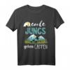 Coole Jungs Gehen Campen T-Shirt - Lustiges Wohnwagen & Camper Design, Perfekt für Camping, Urlaub & Naturabenteuer