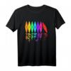 Bunte Kajaks Geschenk für Kajakfahrer - Paddel Verein Kayak T-Shirt für Wettkämpfe, Touren & Naturabenteuer