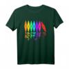Bunte Kajaks Geschenk für Kajakfahrer - Paddel Verein Kayak T-Shirt für Wettkämpfe, Touren & Naturabenteuer
