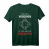 Die vier modernen Apokalyptischen Fahrer T-Shirt – Lustiges grafisches Design für Geburtstage, Weihnachten & mehr für alle Altersgruppen