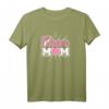 Cheer Mom Design Herz Mutter Geschenk T-Shirt - Perfekt für Cheerleading-Mütter, Coaches & Fans zu Geburtstag, Weihnachten oder als Supporter-Shirt