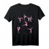 Gymnastik Silhouette Mädchen T-Shirt - Lustiges und buntes Gymnastikshirt, ideales Geschenk für junge Gymnastinnen und Sportbegeisterte