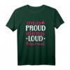 Crazy Proud Cheer Tante T-Shirt – Stolzes Geschenk für Cheerleading-Tanten und Familienmitglieder zum Muttertag oder als Fanartikel