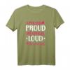 Crazy Proud Cheer Tante T-Shirt – Stolzes Geschenk für Cheerleading-Tanten und Familienmitglieder zum Muttertag oder als Fanartikel