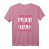 Crazy Proud Cheer Tante T-Shirt – Stolzes Geschenk für Cheerleading-Tanten und Familienmitglieder zum Muttertag oder als Fanartikel