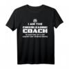 Cheerleading Coach T-Shirt – 'I'm Never Wrong' Lustiges Trainer-Shirt für Männer, Frauen & Jugendliche, Perfektes Geschenk für Cheerleading Fans & Trainer