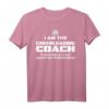 Cheerleading Coach T-Shirt – 'I'm Never Wrong' Lustiges Trainer-Shirt für Männer, Frauen & Jugendliche, Perfektes Geschenk für Cheerleading Fans & Trainer