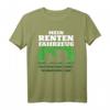 Lustiges Rentnerfahrzeug Rasenmäher Gartenarbeit T-Shirt – Perfektes Abschiedsgeschenk zur Pensionierung für Gartenliebhaber und Kollegen