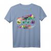 Läufer Periodensystem Chemie T-Shirt – Originelles Lauf- und Wissenschafts-Geschenk für Papa, Mama, Jungen & Mädchen zum Geburtstag