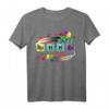 Läufer Periodensystem Chemie T-Shirt – Originelles Lauf- und Wissenschafts-Geschenk für Papa, Mama, Jungen & Mädchen zum Geburtstag