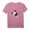 Cool chinesisches Tees – Tai Chi Yin Yang Fünf Elemente T-Shirt für Asiatische Kultur- und Designliebhaber