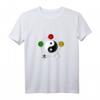 Cool chinesisches Tees – Tai Chi Yin Yang Fünf Elemente T-Shirt für Asiatische Kultur- und Designliebhaber